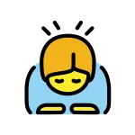 Person Bowing SVG Icon